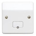 K337 13A Unswitched Fused Connection Unit With Flex Outlet White