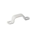 RSFL302-WHITE SADDLE CABLE CLIP - PACKS OF 50