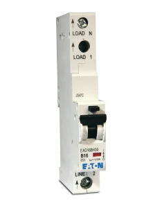 EMBH120R30 Memshield 3 B Type 20A 30mA Single Pole RCBO, ideal for commercial and industrial distribution boards by Eaton