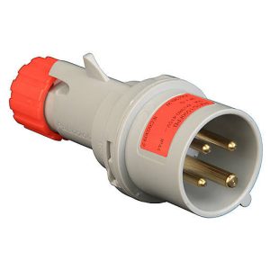 PM16/1500FPB – IP44 16A 415V 4 Pin 3P+E Lewden Trailing Plug