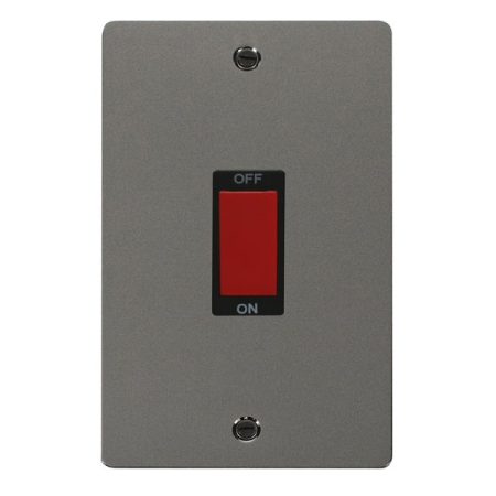 FPBN202BK - Click Define Black Nickel 2G 45A Cooker Switch