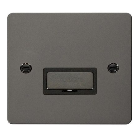 FPBN750BK - Click Define Black Nickel 13A Unswitched Fused Connection Unit