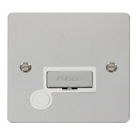 FPCH550WH - Click Define Polish Chrome 13A Unswitched Fused Connection Unit C/W F/O