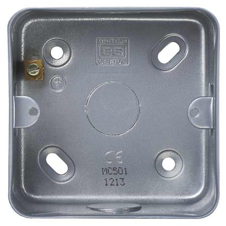 BG Metal Clad MC501 Grid Boxes 1-2G
