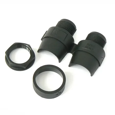 PVF25 - 25MM Black PVC Snap-Lock Gland (Pack of 10)