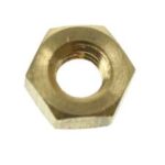 M4 Brass Hex Nuts – Pack of 100