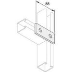 FB101 - UNISTRUT STRAIGHT 2 HOLE BRACKET