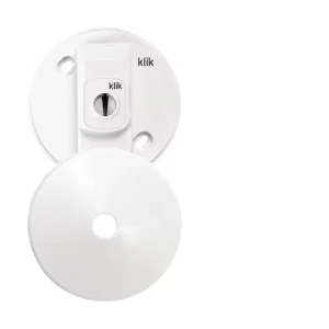 PCR2000 - Hager Klik 3 Pin Plug-In Ceiling Rose White