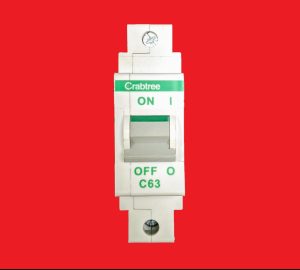 60C/63 - Crabtree Polestar 63A Single Pole MCB 60C/63 - NEW