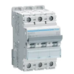 Hager NCN306A 6A Type C Triple Pole MCB 10kA for consumer units