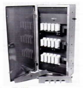 TP15AVS/100 - Ryefield Vertical Three Phase Distribution Board Taking 15 100A Fuse Units
