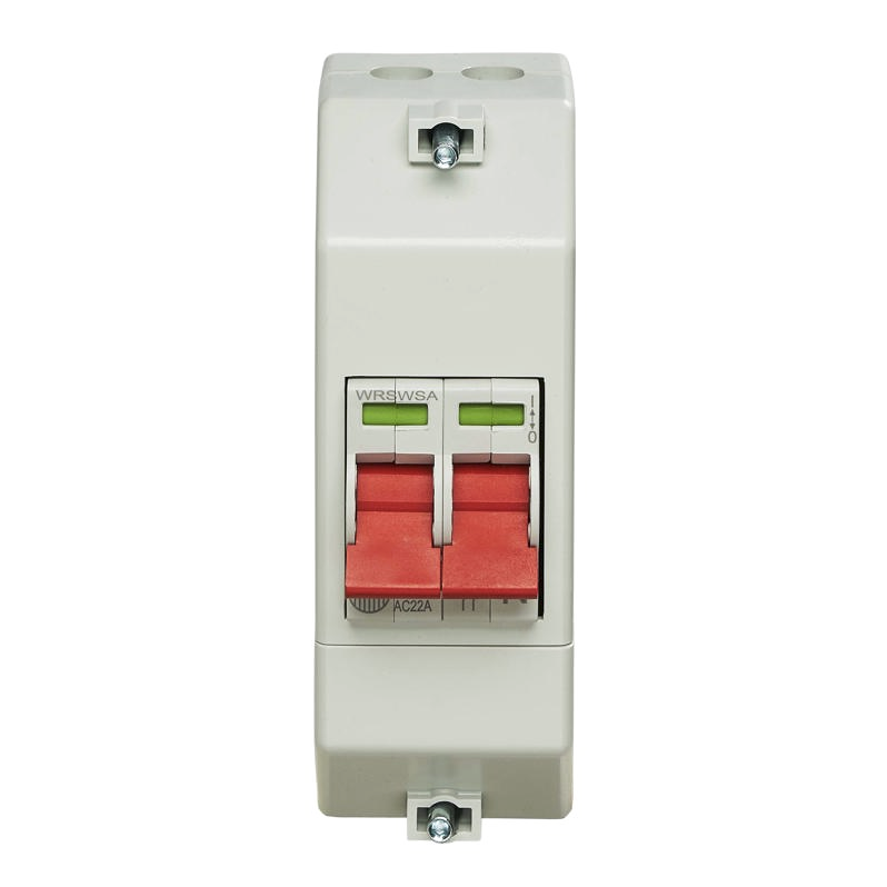 RECSW2S Wylex 100A 2 Pole Isolator Switch with Enclosure for Meter Tails