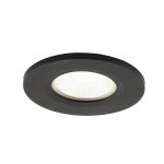 Ansell Prism Pro Matt Black Trim Bezel, accessory for Prism Pro LED Fire Rated Downlight APRIP/1.