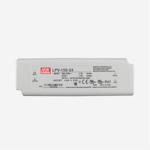 150W Non-Dimmable Driver IP67 24V Meanwell (LPV-150-24)