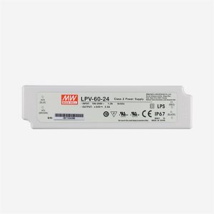 60W Non-Dimmable Driver IP65 24V Meanwell (LPV-60-24)