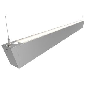 AOTLED5/CCT/M3 - Ansell Otto LED CCT Suspended Linear - Self-Test Emergency 45W Cool White/Warm White - Aluminium 05056144222803