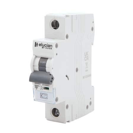 CU1MCB63B - 63A Elucian MCB Type B True 6kA