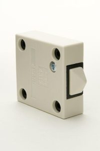 143W - Jeani 2A Surface Push to Break Door Switch White
