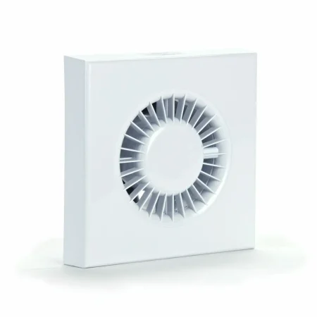 Silavent Domus SDF150B 150mm Axial Extractor Fan White for Wall or Ceiling Mount