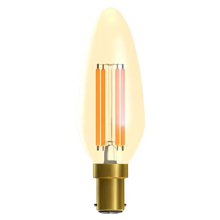 BELL 01431 LED 4W Vintage Candle Bulb – SBC, Amber 2000K