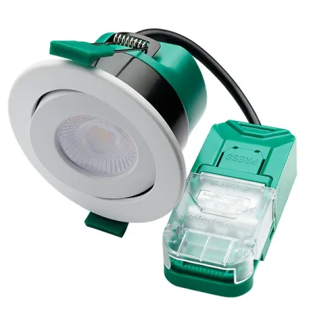 11380 - Bell Lighting Firestay Duo 4/6W C/Tilt - 4 CCT, 2 Wattage Switchable LED Downlight