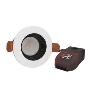 Ansell Prism Pro XM Anti-Glare Fire Rated LED Downlight APRIPAGXM/1 with driver unit