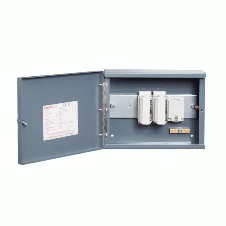 CO100DPN - Ryefield 2 Way Distribution Board with 100A Fuse Units Cut Out Box