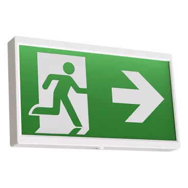 AENLED LI 3M ST EndLED Lithium Exit Sign Maintained Non Maintained White