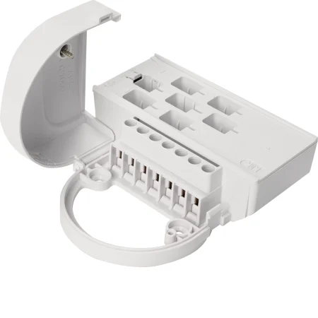 hager klpcr7 klik7 16a 7 pin plug in ceiling rose white 1.webp