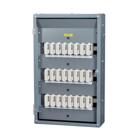 TP24AVS 60 – 24 Way Ryefield Board, 60A Vertical Three Phase Distribution Board