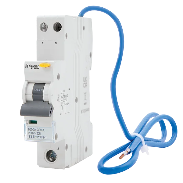cu1rcbod16b click elucian 1 pole plus switched neutral bi directional 6ka b curve 16a 30ma rcbo type a 1.webp