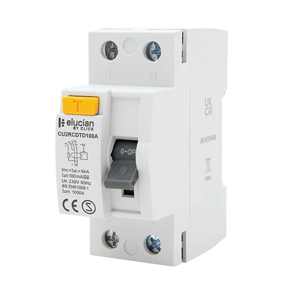 cu2rcdtd100a click elucian 2 pole 100a 100ma time delay rccb type s 1.webp