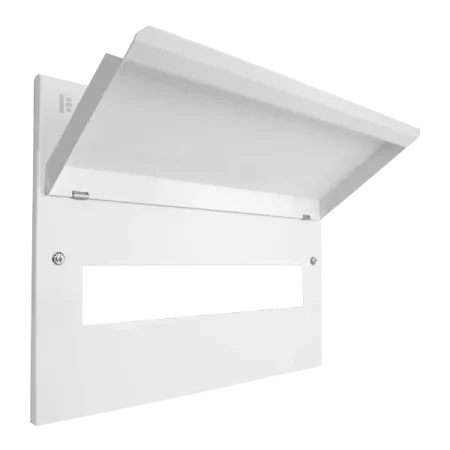 cueb16fl click 16 way elucian metal consumer unit flush lid and spacers 1.webp