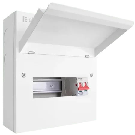 cueb8ms6 click 8 way elucian metal consumer unit with 100a mains switch 6 free ways 1.webp