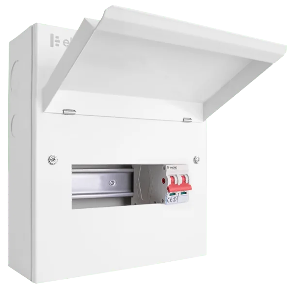cueb8ms6 click 8 way elucian metal consumer unit with 100a mains switch 6 free ways 1.webp