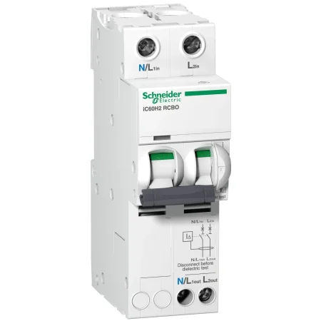 Schneider Acti9 iC60H2 RCBO 2P 20A C Curve 30mA 110V A9D19220