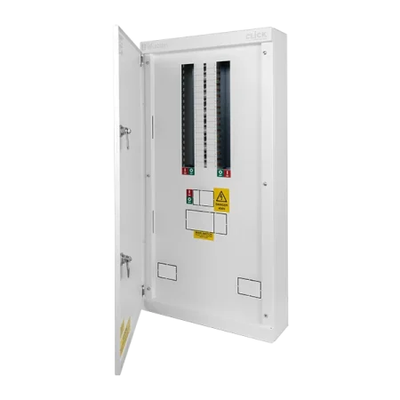tpeb12 click elucian 12 way 125a 250a three phase distribution board without incomer 1.webp