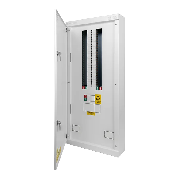 tpeb16 click elucian 16 way 125a 250a three phase distribution board without incomer 1.webp