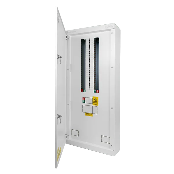 tpeb20 click elucian 20 way 125a 250a three phase distribution board without incomer 1.webp