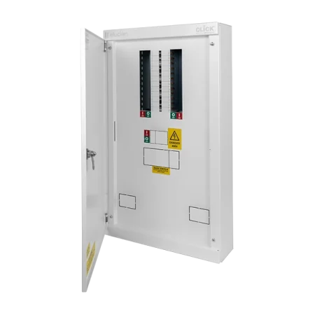 tpeb8 click elucian 8 way 125a 250a three phase distribution board without incomer 1.webp